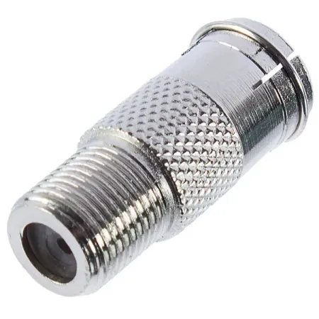 Переходник с F гнезда на TV гнездо металл rfdotop rg 174 mmcx коаксиальный кабель переходник