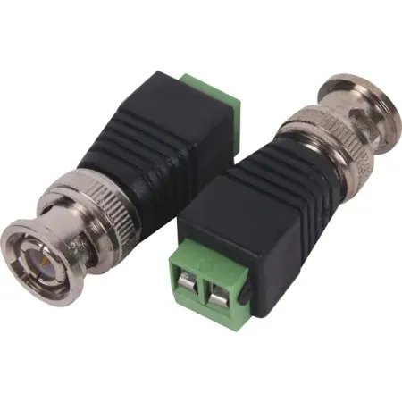 Штекер BNC с клеммной колодкой 2 шт. цвет чёрный 1 шт rg58 uhf pl259 штекер к bnc штекер rf коаксиальный разъем косичка перемычка новый 6 дюймов 5 м