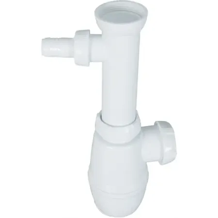 Сифон для мойки Equation без выпуска ø40 мм с отводом для стиральной машины