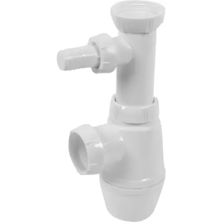 Сифон для раковины Equation без выпуска ø32 мм и отводом для стиральной машины