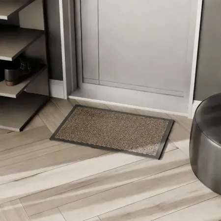 Коврик Step полипропилен 40x60 см цвет коричневый пеленки хорошка 40x60 см 10 шт