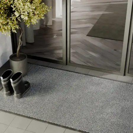 Коврик Step полипропилен 90x150 см цвет серый