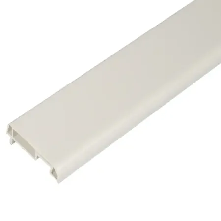 Наличник 2980x45x15 мм ПВХ цвет белый наличник приставной сращ нпс 70 2200х70мм б с