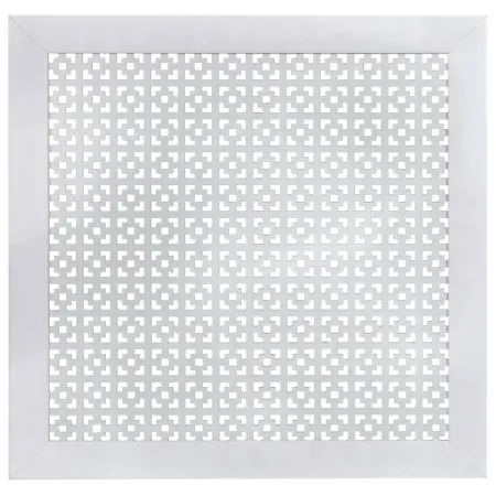 Экран для радиатора Дамаско 60x60 см цвет белый