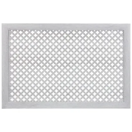 Экран для радиатора Готико 90x60 см цвет дуб серый