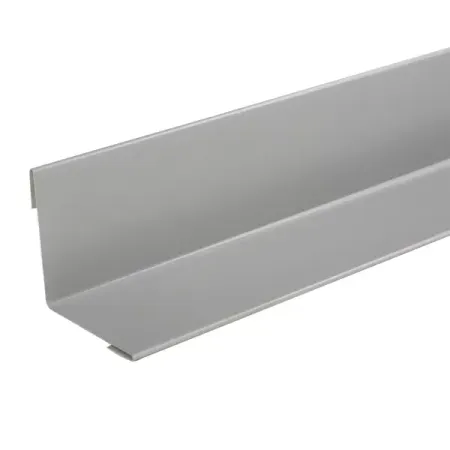 Угол внутренний металл Hauberk 1.25 м. серый угол внутренний для панелей 3мм серый 2 5м пвх