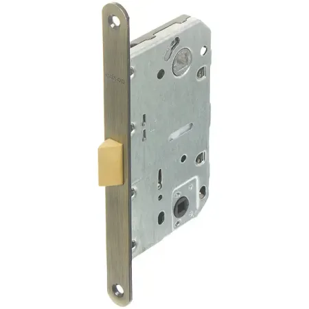 Защёлка сантехническая под фиксатор 50-96 пластик цвет бронза