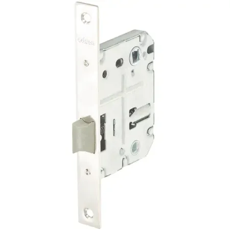 Защёлка сантехническая под фиксатор 50-70 сталь/пластик цвет никель