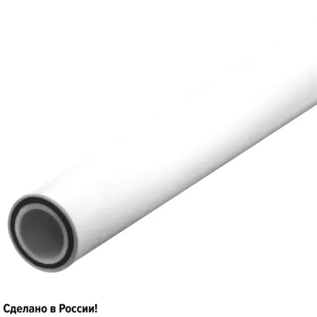 Труба полипропиленовая Ростерм Aqua армированная стекловолокном 20x2.8 мм SDR 7.4 PN 20 2 м муфта полипропиленовая pro aqua 25мм