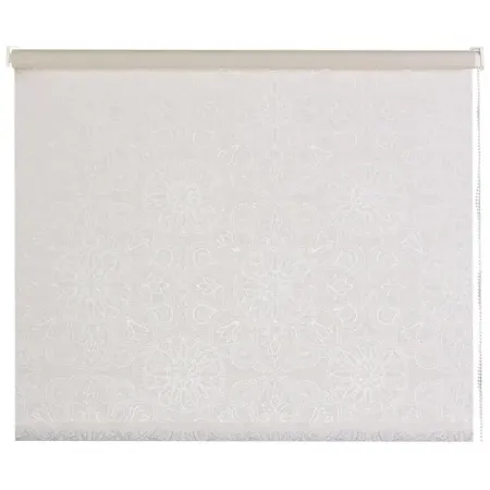 Штора рулонная Мандала 120x170 см молочная