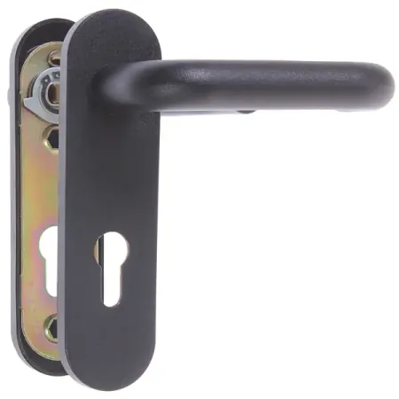 Ручки дверные на планке Apecs HP-72.1303-BL Sprong, цвет черный ручки для шкафов naierdi бронзовые 5 шт