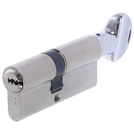 Цилиндр ключ/вертушка 31x37 никель164 SM/68