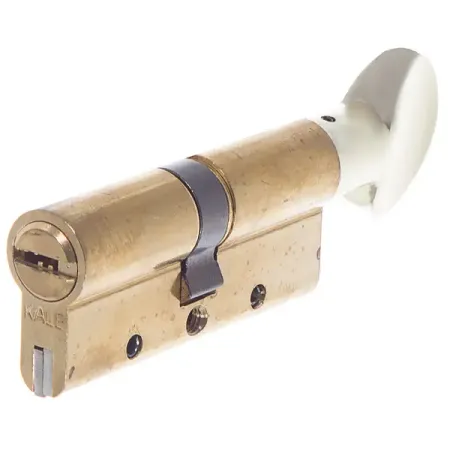 Цилиндр ключ/вертушка 35x35 золото164 DBM-E/70