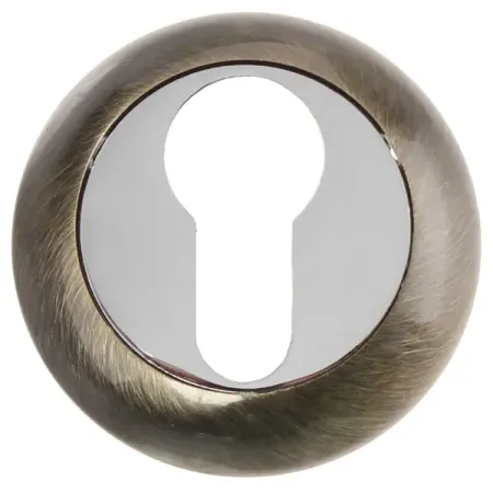 Накладка на цилиндр Фабрика замков A 1 ET алюминий цвет античная бронза 2 шт.