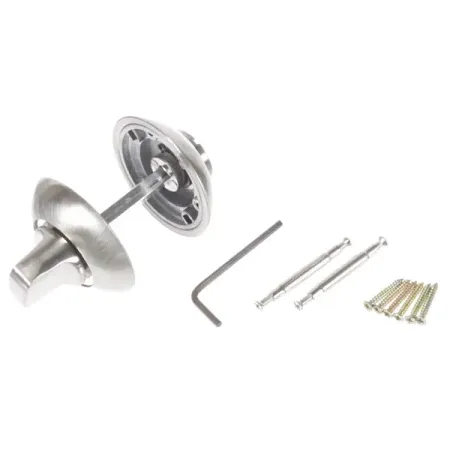 Фиксатор под ручку Фабрика замков A 1 BK алюминий цвет матовый никель насадка распылитель для крана матовый никель abs