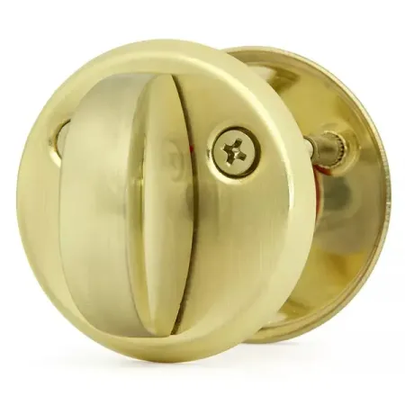 Фиксатор дверной для финских дверей Фабрика замков Е 003 цвет матовое золото дверных ручек dooroom латунные