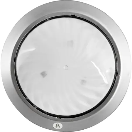 Фонарь пушлайт круглый цвет серебро asafee s5 подводный фонарь