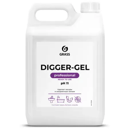Средство для прочистки труб Grass универсальное 5 л