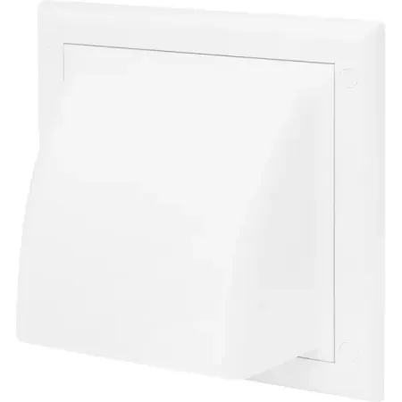 Решётка вентиляционная Equation Awenta D100 105x190 мм ABS-пластик цвет белый