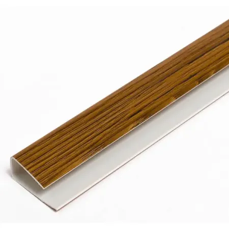 Профиль ПВХ 2700x25x12 мм цвет дуб профиль для меб щита 4мм стык нерж ст полированный 0 6м