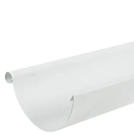 Желоб водосточный 2 м 125 мм цвет белый