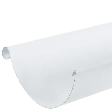 Желоб водосточный 3 м 125 мм цвет белый