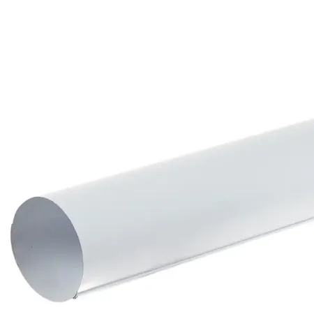 Труба водосточная 2000x90 мм цвет белый труба водосточная интерпрофиль 90 мм 2 м серый