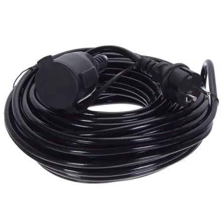 Удлинитель-шнур Skybeam 1 розетка с заземлением 3x1.5 мм 20 м цвет черный