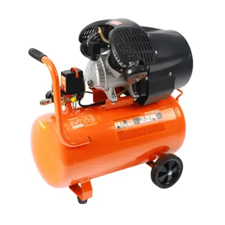 Компрессор масляный Patriot LRM 50-356CV, 50 л 356 л/мин 2 кВт автоматический привод клапана tsai fan dc5 12 24в 3 нм