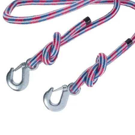 Трос верёвочный №1, 2 крюка, 5 м, 5 т трос буксировочный anma 3 тонны