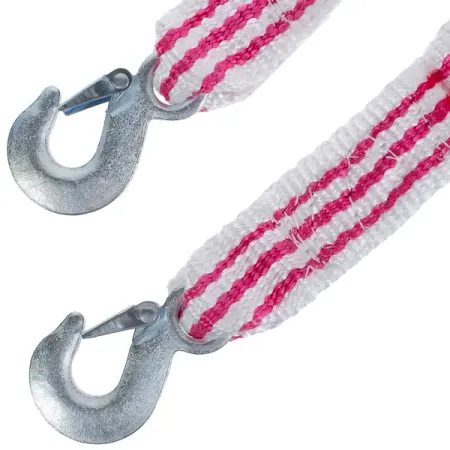 Трос ленточный №3, 2 крюка, 5 м, 12 т трос буксировочный anma 3 тонны