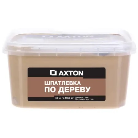Шпатлёвка Axton для дерева 0.9 кг дуб натуральный натуральный кристаллы howlite от runyangshi 50г