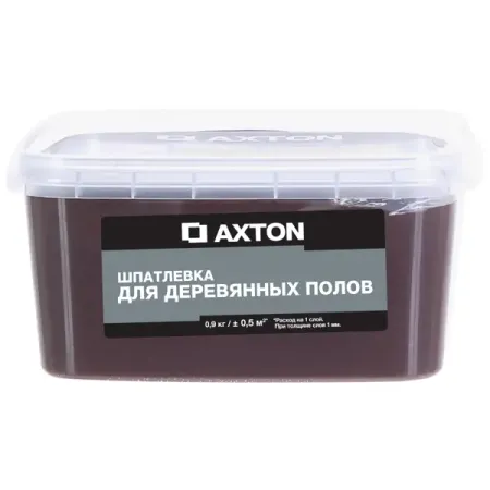 Шпатлёвка Axton для деревянных полов 0.9 кг эспрессо из 10 деревянных карандашей deli hb 2b