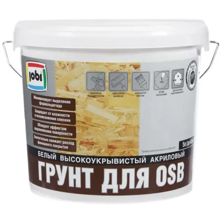 Грунтовка по ОСБ Jobi 5 л