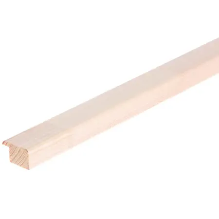 Профиль окантовочный деревянный сращенный 13x22x2100-2200 мм хвоя Экстра