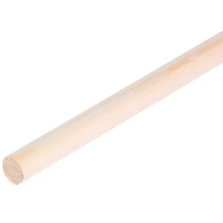 Круглый погонаж деревянный сращенный 20x2100-2200 мм хвоя Экстра