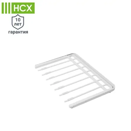 Брючница выдвижная НСХ 38.5x56.5 см сталь цвет белый