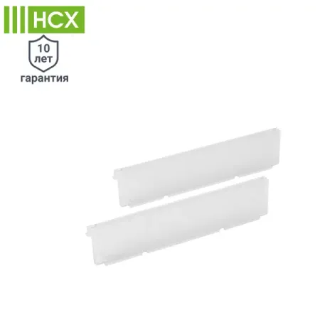 Разделитель полки-корзины НСХ 9.6x1x37.7 см пластик цвет прозрачный 2 шт настенные полки jyps