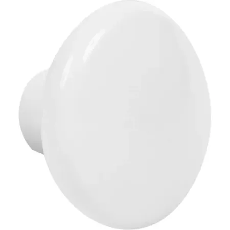 Ручка-кнопка мебельная Inspire Snow 395 мм, цвет белый пенал snow cat тканевый