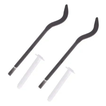 Кронштейн для радиатора Royal Thermo 7.2x170 мм настенный черный для royal enfield himalayan 450 himalayan 450 аксессуары защита радиатора решетка охлаждающая крышка защита