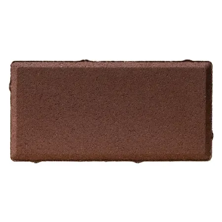 Плитка тротуарная BRAER прямоугольник 200x100 мм цвет красный толщина 60 мм