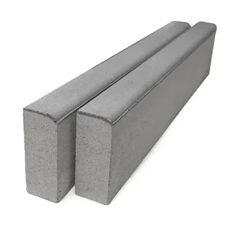 Бордюр тротуарный BRAER 1000x80x200 мм цвет серый