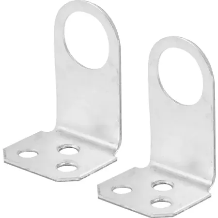 Проушина для замка угловая 25x45x30x1.2 мм оцинкованная сталь