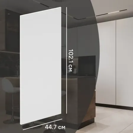 Фасад кухонного шкафа София 44.7x102.1 см DELINIA ID ЛДСП цвет белый реле hrs3fth s dc5v dc12v dc24v a 4 контактный белый 16a 250v