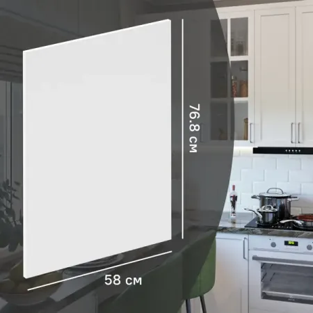 Фальшпанель для кухонного шкафа Ньюпорт 58x76.8 см Delinia ID МДФ цвет белый реле hrs3fth s dc5v dc12v dc24v a 4 контактный белый 16a 250v