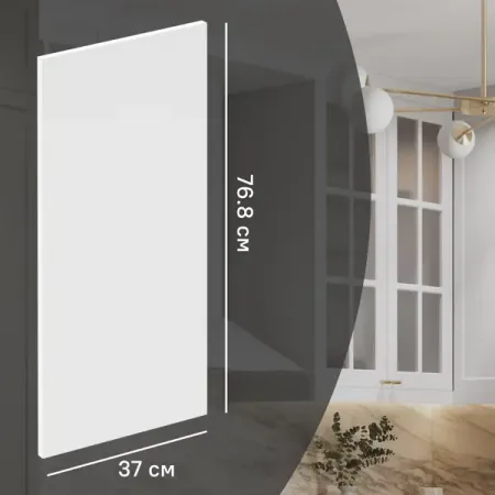 Фальшпанель для кухонного шкафа Ньюпорт 37x76.8 см Delinia ID МДФ цвет белый реле hrs3fth s dc5v dc12v dc24v a 4 контактный белый 16a 250v