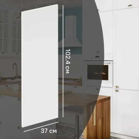 Фальшпанель для кухонного шкафа Ньюпорт 37x102.4 см Delinia ID МДФ цвет белый реле hrs3fth s dc5v dc12v dc24v a 4 контактный белый 16a 250v