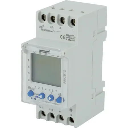 Таймер электронный Duwi на DIN-рейку 2 канала