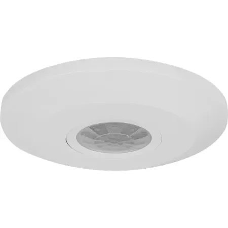 Датчик движения потолочный Extra Slim, 360 градусов, 1100 Вт, цвет белый, IP20