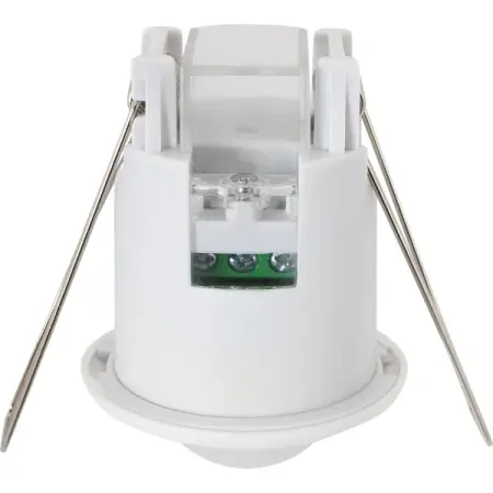 Датчик движения встраиваемый Mini потолочный, радиус действия 3 м, 500 Вт, цвет белый, IP20